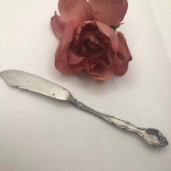 Affection Silverplate 1960 Master Butter Knife Flat Handle - Picture 6 of 7